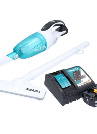 Aspirateur sans fil Makita DCL 181 FRF1WX 18 V 53 mbar 0,65 L + 1x batterie 3,0 Ah + chargeur