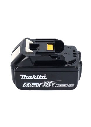 Makita DCL 181 FG1WX Akku Staubsauger 18 V 53 mbar 0,65 L + 1x Akku 6,0 Ah - ohne Ladegerät