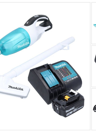 Makita DCL 181 FSF1WX aspirador inalámbrico 18 V 53 mbar 0,65 L + 1x batería 3,0 Ah + cargador