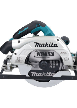 Makita DHS 900 T2U Akku Handkreissäge 36 V ( 2x 18 V ) 235 mm Brushless + 2x Akku 5,0 Ah + Bluetooth Adapter - ohne Ladegerät