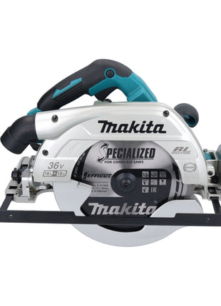 Makita DHS 900 PT2U Akku Handkreissäge 36 V ( 2x 18 V ) 235 mm Brushless + 2x Akku 5,0 Ah + Doppel Ladegerät + Bluetooth Adapter