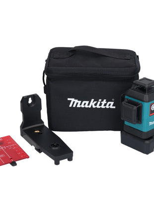 Makita SK 700 D batterie laser multiligne rouge 12 V max IP 54 10 m solo - sans batterie, sans chargeur