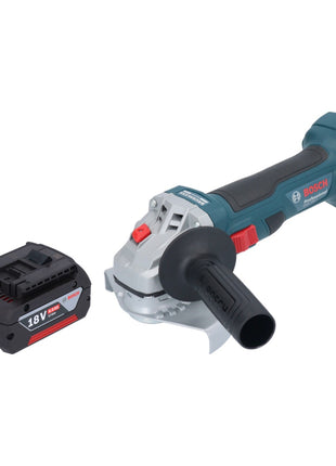 Bosch GWS 18V-7 Professional Akku Winkelschleifer 18 V 125 mm Brushless + 1x Akku 4,0 Ah - ohne Ladegerät