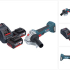 Bosch GWS 18V-7 Professional Akku Winkelschleifer 18 V 125 mm Brushless + 2x Akku 5,0 Ah + Ladegerät