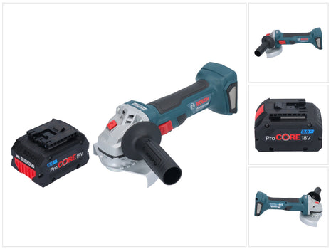 Bosch GWS 18V-7 Smerigliatrice angolare professionale a batteria 18 V 125 mm senza spazzole + 1x batteria ProCORE 8,0 Ah - senza caricabatterie