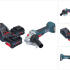 Bosch GWS 18V-7 Professional Akku Winkelschleifer 18 V 125 mm Brushless + 2x ProCORE Akku 8,0 Ah + Ladegerät
