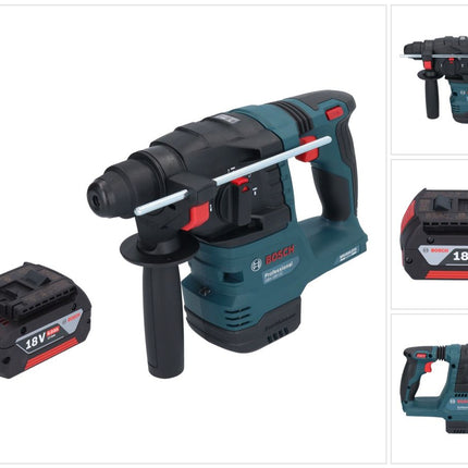 Bosch GBH 18V-22 Professional Akku Bohrhammer 18 V 1,9 J SDS Plus Brushless + 1x Akku 6,0 Ah - ohne Ladegerät