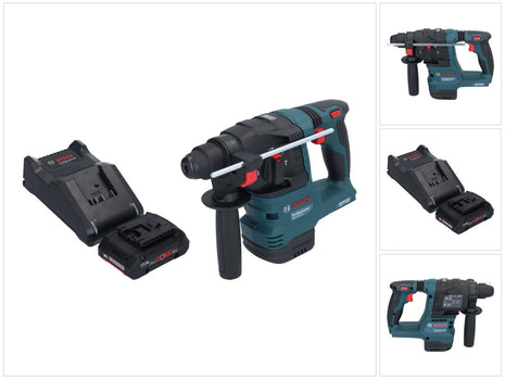 Bosch GBH 18V-22 Professional Marteau perforateur sans fil 18 V 1,9 J SDS Plus Brushless 1x batterie ProCORE 4,0 Ah + chargeur