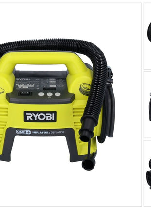 Compresseur RYOBI R18I-0 18 V 10,34 bar pression (5133001834) solo - sans batterie, sans chargeur