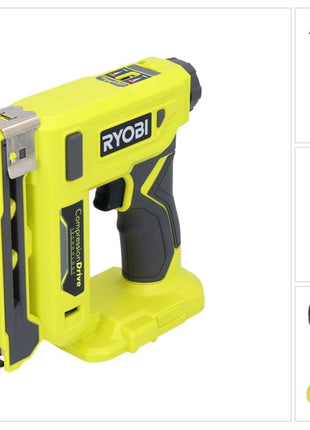 RYOBI R18ST50-0 ONE+ Akku Tacker 18 V 10 x 6 - 14 mm Solo ( 5133004496 ) - ohne Akku, ohne Ladegerät