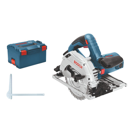 Bosch GKS 55+ GCE Profesjonalna przenośna pilarka tarczowa 1350 W 165 mm + L-Boxx ( 0601682101 )