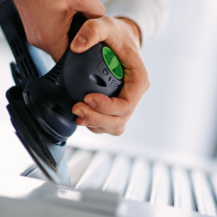 Festool STF V93/6 P150 GR/100 Schleifblatt Granat ( 497395 ) für RO 90 DX, DX 93, RS 300, RS 3, LRS 93 (Bügeleisenschleifschuh)