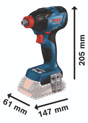 Bosch GDX 18V 210 C Professional Akku Drehschlagschrauber 18 V 210 Nm Brushless Solo 06019J0200 ohne Akku ohne Ladegeraet 4 - toolbrothers