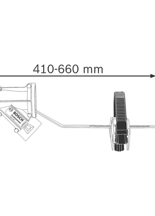 Adaptateur d'aspiration Bosch GDE Max pour perceuses et marteaux à percussion - compatible SDS Max (1600A001G9)