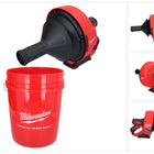 Milwaukee M12 BDC6-0C Akku Rohrreinigungsgerät 12 V ( 4933451634 ) + Spirale + Eimer - ohne Akku, ohne Ladegerät