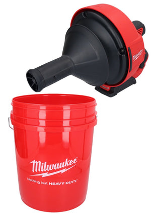 Milwaukee M12 BDC6-0C Akku Rohrreinigungsgerät 12 V ( 4933451634 ) + Spirale + Eimer - ohne Akku, ohne Ladegerät