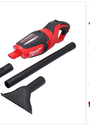 Milwaukee M12 HV-0 Akku Staubsauger 12 V Solo ( 4933448390 ) - ohne Akku, ohne Ladegerät