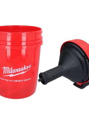 Milwaukee M12 BDC8-0C Akku Rohrreinigungsgerät 12 V ( 4933451632 ) + Spirale + Eimer - ohne Akku, ohne Ladegerät