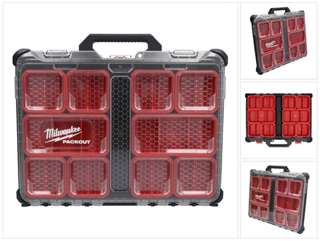 Milwaukee PACKOUT Slim Organiser ( 4932471064 ) 64 x 500 x 414 mm IP65