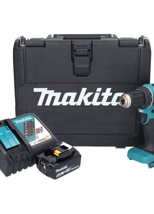 Makita DDF 485 RT perceuse-visseuse sans fil 18 V 50 Nm sans balais 1x batterie 5,0 Ah + chargeur + coffret