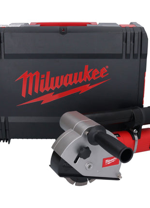 Rainureuse Milwaukee WCE 30 1500 watts 125 mm brushless + boîtier HD (4933449385)