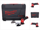 Milwaukee M12 FDSS-0X akumulatorowa szlifierka punktowa 12 V 88,8 x 63,5 mm bezszczotkowa + skrzynka HD - bez akumulatora, bez ładowarki