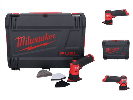 Meuleuse de pointe sur batterie Milwaukee M12 FDSS-0X 12 V 88,8 x 63,5 mm brushless + boîtier HD - sans batterie, sans chargeur