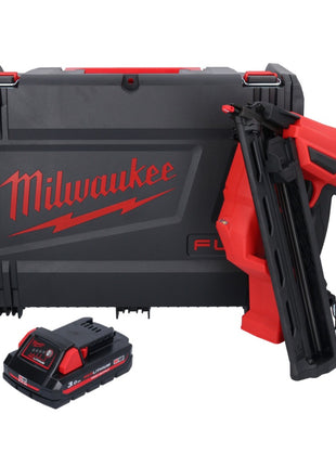 Milwaukee M18 FN15GA-301X Akku Nagler 18 V Brushless 32 - 64 mm + 1x Akku 3,0 Ah + HD Box - ohne Ladegerät