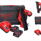 Milwaukee M18 FN15GA-302X Akku Nagler 18 V Brushless 32 - 64 mm + 2x Akku 3,0 Ah + Ladegerät + HD Box