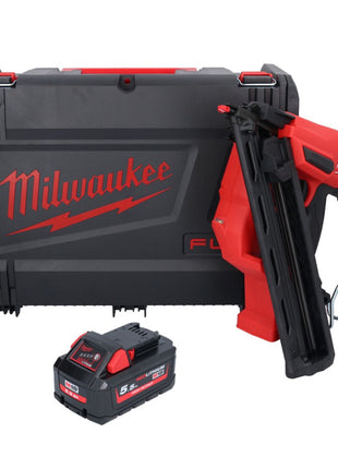 Clavadora a batería Milwaukee M18 FN15GA-551X 18 V sin escobillas 32 - 64 mm + 1x batería 5,5 Ah + caja HD - sin cargador