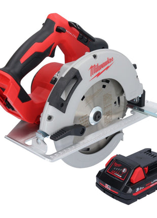 Milwaukee M18 BLCS66-301 Akku Handkreissäge 18 V 190 mm Brushless + 1x Akku 3,0 Ah - ohne Ladegerät