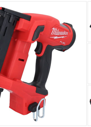 Milwaukee M18 FNCS18GS-0X Akku Tacker 18 V 9,5 - 38 mm Brushless ( 4933471942 ) + HD Box - ohne Akku, ohne Ladegerät