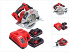 Milwaukee M18 BLCS66-302 Akku Handkreissäge 18 V 190 mm Brushless + 2x Akku 3,0 Ah + Ladegerät