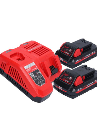 Milwaukee M18 BLCS66-302 Akku Handkreissäge 18 V 190 mm Brushless + 2x Akku 3,0 Ah + Ladegerät