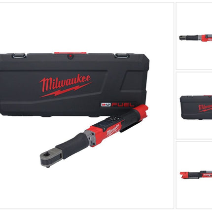 Milwaukee M12 ONEFTR38-0C Digitaler Akku Drehmomentschlüssel 12 V 135,6 Nm 3/8″ ( 4933464966 ) Brushless + Koffer - ohne Akku, ohne Ladegerät