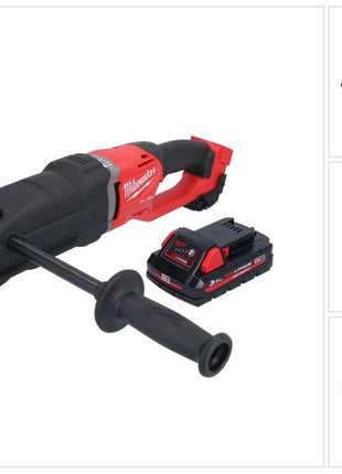 Milwaukee M18 FRAD2-301 Akku Winkelbohrmaschine 18 V 122 Nm Brushless + 1x Akku 3,0 Ah - ohne Ladegerät