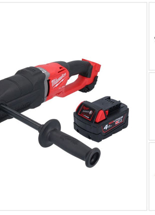 Milwaukee M18 FRAD2-401 Akku Winkelbohrmaschine 18 V 122 Nm Brushless + 1x Akku 4,0 Ah - ohne Ladegerät