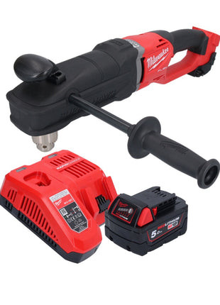 Milwaukee M18 FRAD2-501 Akku Winkelbohrmaschine 18 V 122 Nm Brushless + 1x Akku 5,0 Ah + Ladegerät