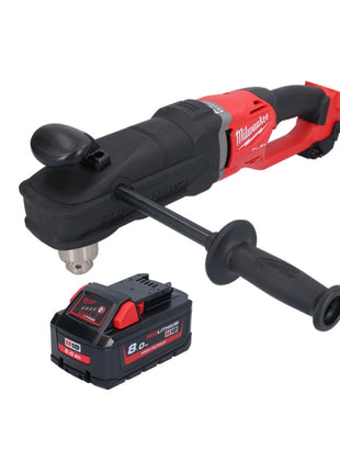 Milwaukee M18 FRAD2-801 Akku Winkelbohrmaschine 18 V 122 Nm Brushless + 1x Akku 8,0 Ah - ohne Ladegerät