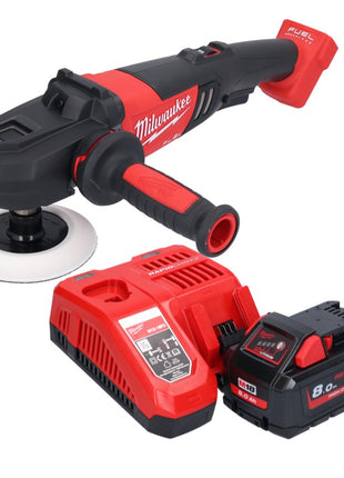 Milwaukee M18 FAP180-801 polerka akumulatorowa 18 V 180 mm bezszczotkowa + 1x akumulator 8,0 Ah + ładowarka