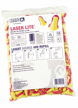 HONEYWELL HOWARD LEIGHT Tapones para los oídos Laser Lite EN 352-2 SNR 35 dB (4000370329)