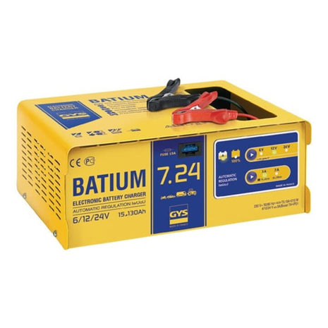 GYS Chargeur de batterie BATIUM 7-24 6/12/24 V ( 4000896886 )