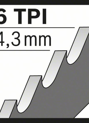 BOSCH Säbelsägeblatt S 1411 DF Länge 300 mm Breite 19 mm ( 4000837543 )