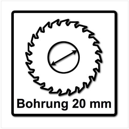Festool Panther Kreissägeblatt PW12 Holz 160 x 1,8 x 20 mm 160 mm 12 Zähne ( 500460 ) HKC TS - Toolbrothers