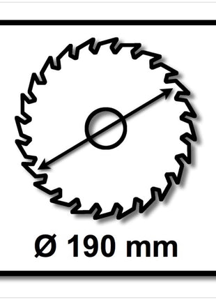 Festool Spezial Kreissägeblatt 190 x 2,6 FF TF58 190 mm 58 Zähne ( 492051 ) - Toolbrothers