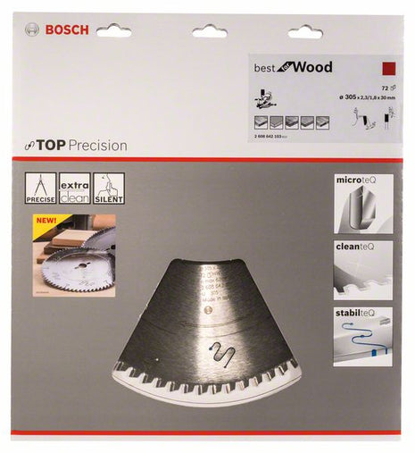 BOSCH Piła tarczowa Ø zewnętrzna 305 mm Liczba zębów 72 WZ ( 8000342292 )