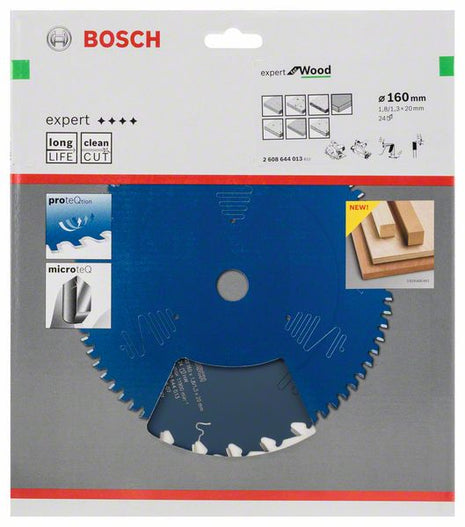 BOSCH Lame pour scie circulaire Expert for Wood Ø extérieur 160 mm Nombre de dents 24 WZ ( 8000342037 )