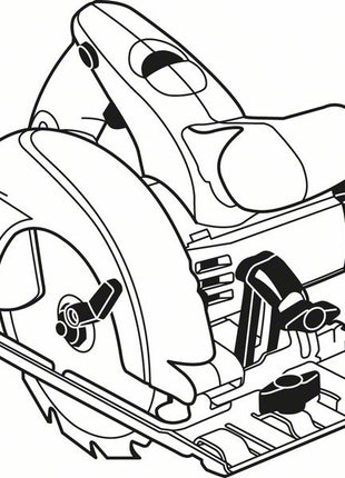 BOSCH Kreissägeblatt Außen-Ø 165 mm Zähnezahl 52 HLTCG ( 8000342154 )