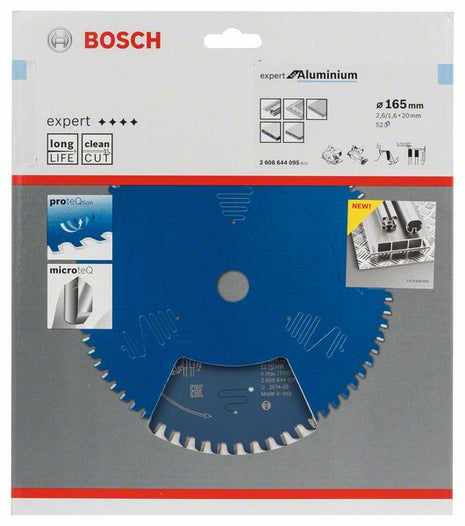 BOSCH Lama circolare Ø esterno 165 mm Numero di denti 52 HLTCG ( 8000342154 )