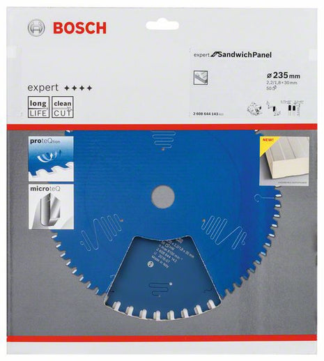 BOSCH Kreissägeblatt Außen-Ø 235 mm Zähnezahl 50 MTCG ( 8000342235 )